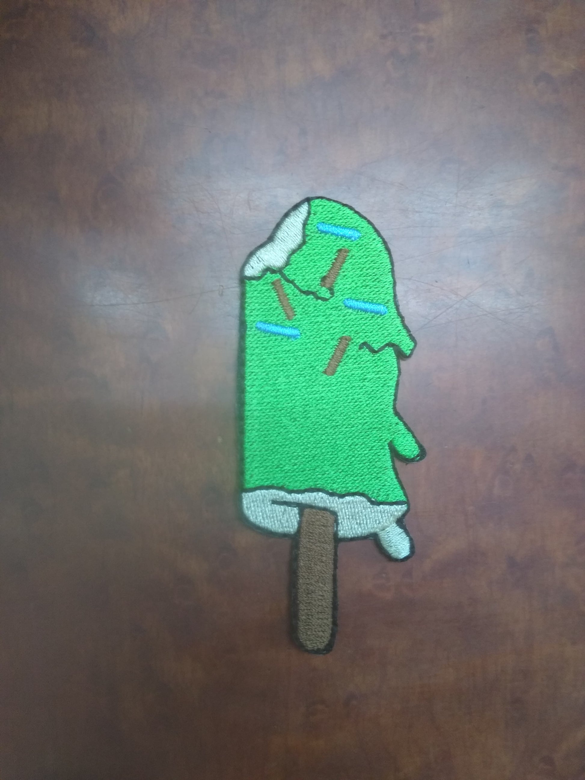 Melty Popsicle Patch - HalfMoonMusic