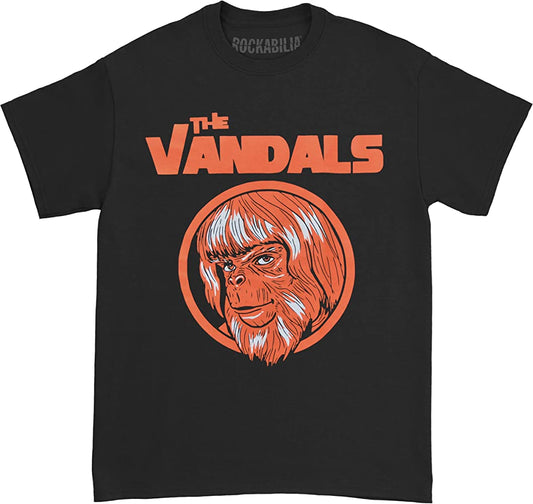 Mens The Vandals Ape Logo T-shirt - HalfMoonMusic