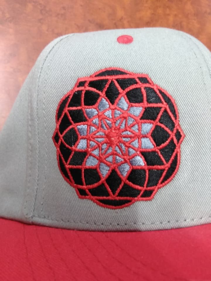 Dark Mandala Snap-Back Hat - HalfMoonMusic