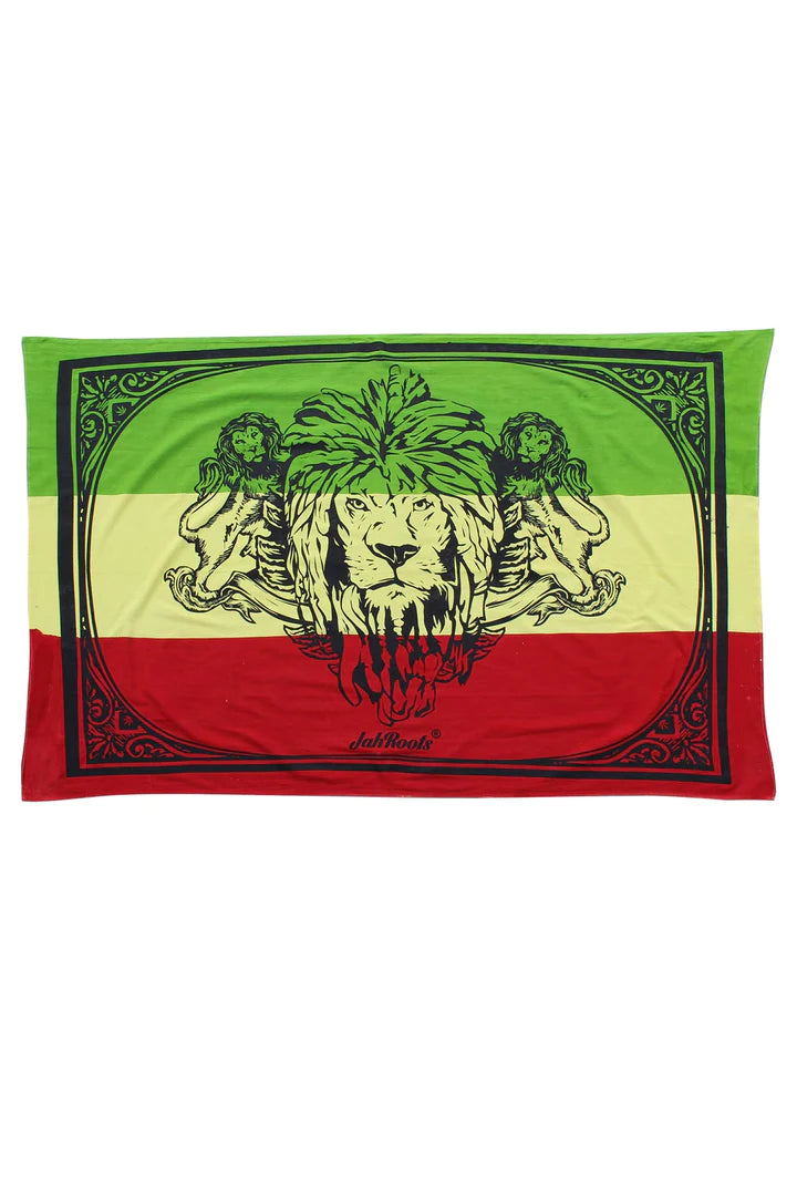 Jahroots Reggae Rasta Tapestry - HalfMoonMusic