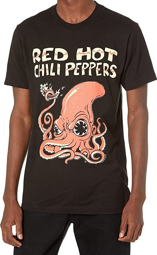 Men's Red Hot Chilli Peppers Squid T-Shirt - HalfMoonMusic