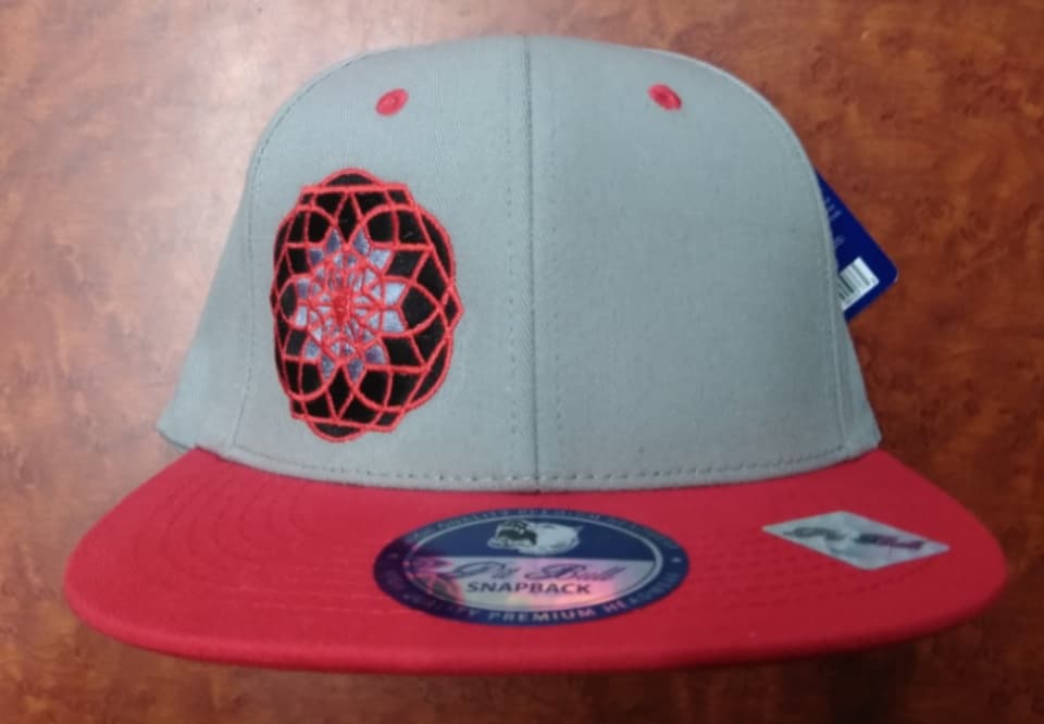 Dark Mandala Snap-Back Hat - HalfMoonMusic