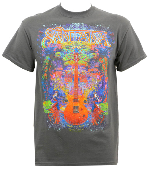 Mens Santana Spiritual Soul T-Shirt - HalfMoonMusic