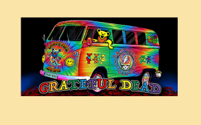 Peace Van Grateful Dead Tie Dye Beach Towel - HalfMoonMusic