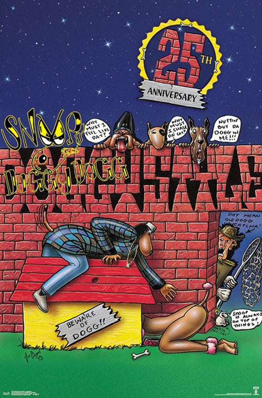 Death Row Records Snoop Poster - HalfMoonMusic