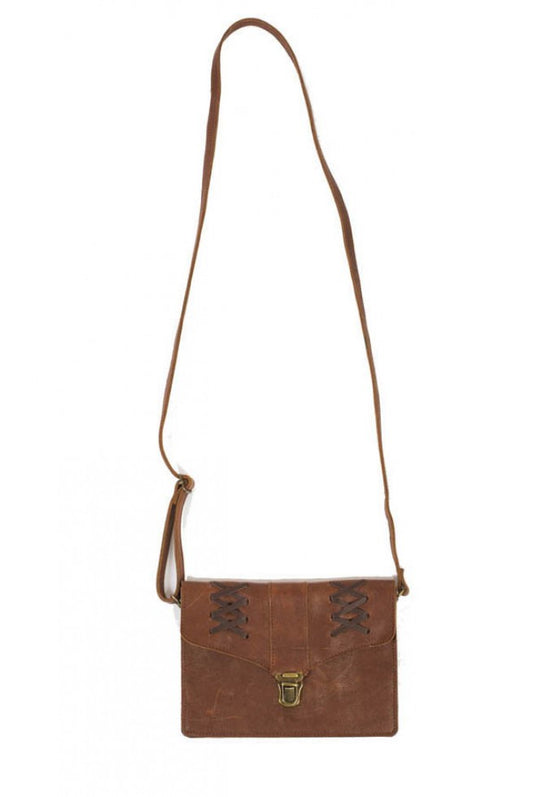 Leather Hip Belt Cross Body Bag - HalfMoonMusic