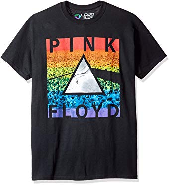 Pink Floyd Rainbow Prism T Shirt - HalfMoonMusic
