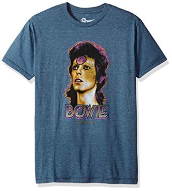 Mens Ziggy Bowie T Shirt - HalfMoonMusic
