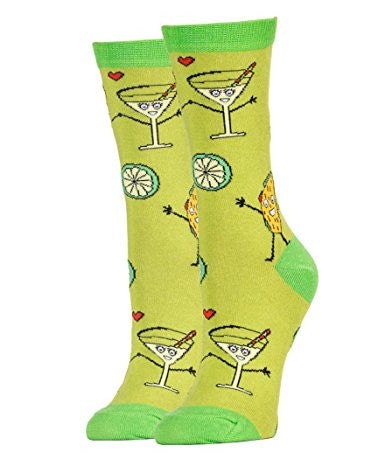 Women's Happy Hour Socks - HalfMoonMusic
