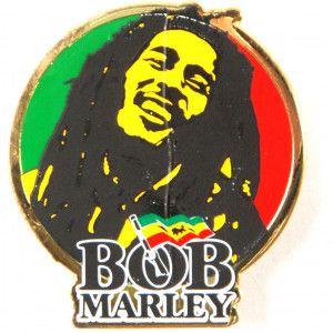Bob Marley Keychain - HalfMoonMusic