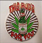 This Bud Is For You Hat Pin - HalfMoonMusic