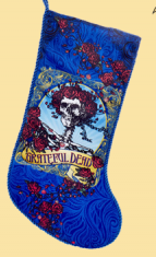 Grateful Dead Christmas Stocking - HalfMoonMusic