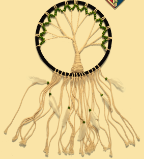 Tree Of Life 12in Dream Catcher - HalfMoonMusic