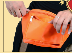 Bright Neon Fanny Pack - HalfMoonMusic
