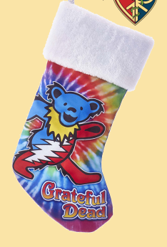 Grateful Dead Christmas Stocking - HalfMoonMusic