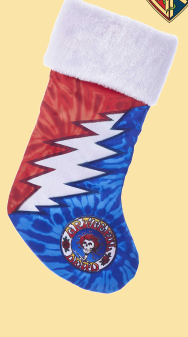 Grateful Dead Christmas Stocking - HalfMoonMusic
