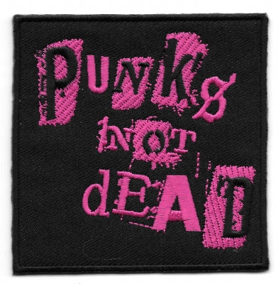 Punk's Not Dead Patch - HalfMoonMusic