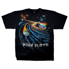 Pink Floyd Galactic Dark Side T-shirt - HalfMoonMusic