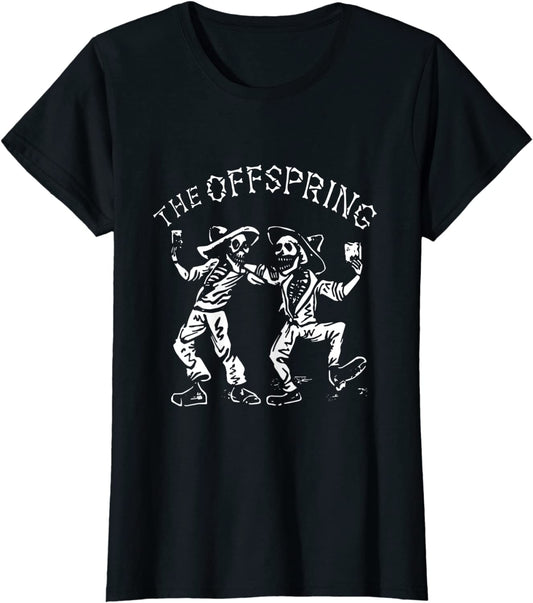 Mens Offspring Skeleton Dance T-shirt - HalfMoonMusic