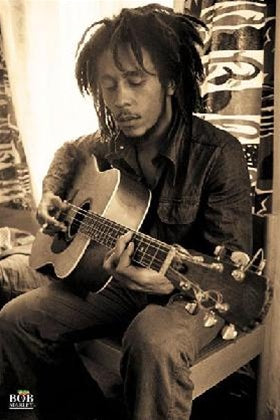 Bob Marley Early Years Poster - HalfMoonMusic