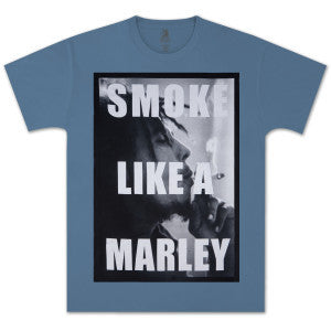 Smoke Like a Marley T-shirt - HalfMoonMusic