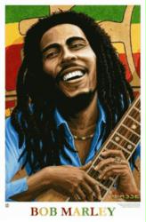 Bob Marley Tuff Gong Poster - HalfMoonMusic