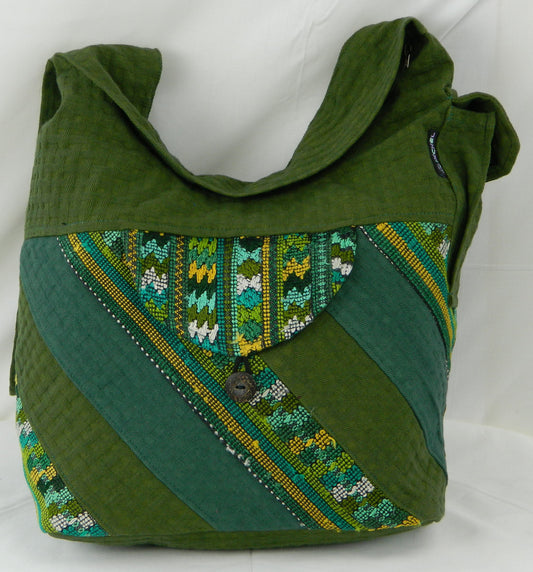 Basket Weave Saddle Bag - HalfMoonMusic