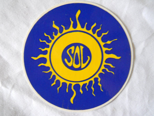 Sol Sun Sticker - HalfMoonMusic