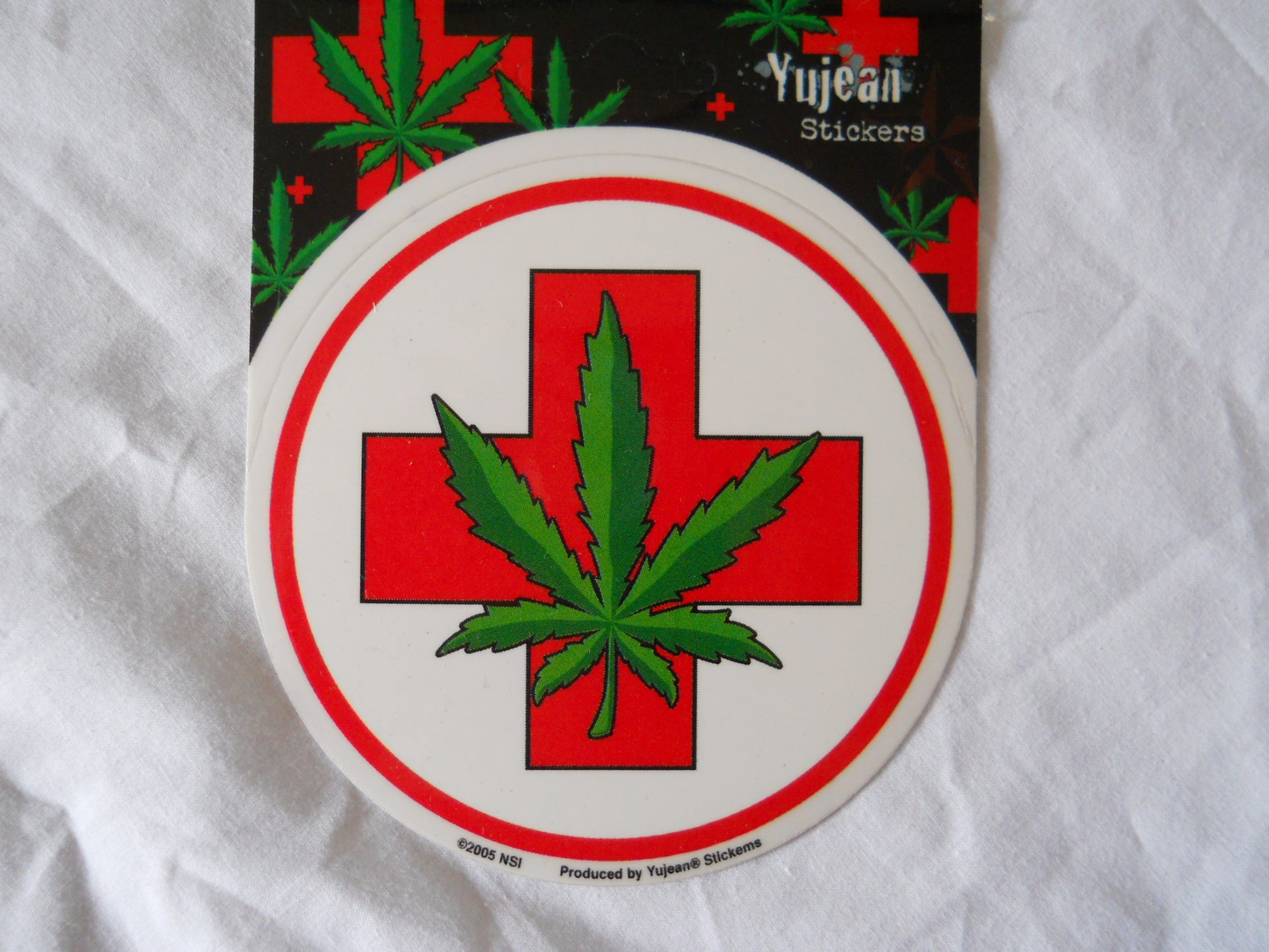 Medical Marijuana Sticker - HalfMoonMusic
