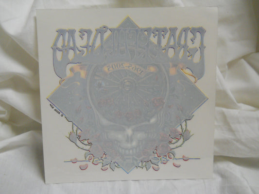 Grateful Dead Steal Your Face The Wheel Window Sticker - HalfMoonMusic