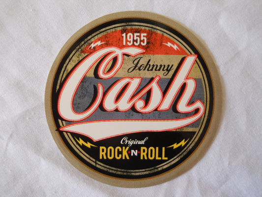 Johnny Cash 1995 Sticker - HalfMoonMusic
