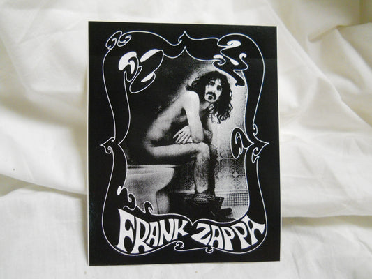 Frank Zappa Sticker - HalfMoonMusic