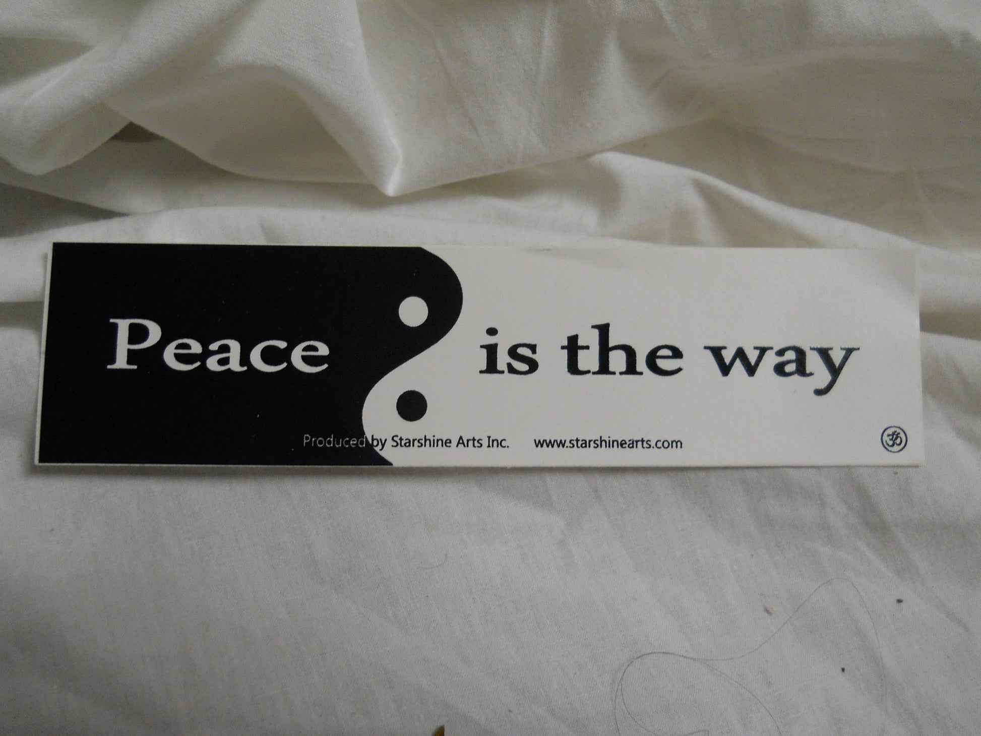 Peace is the Way Sticker - HalfMoonMusic
