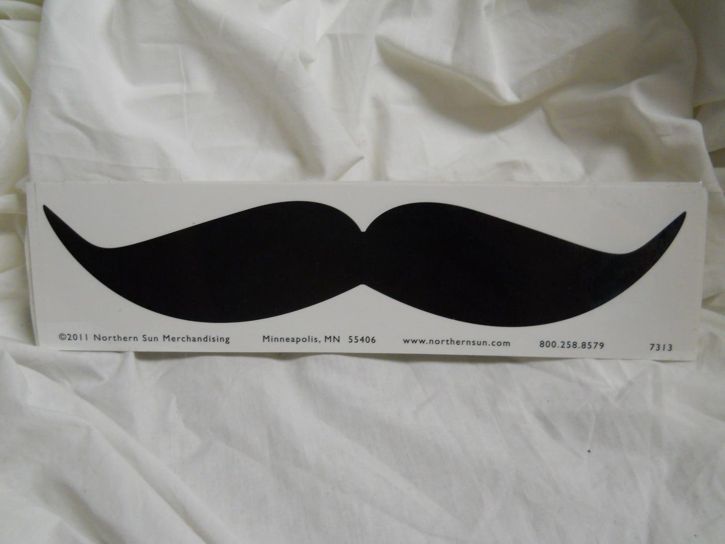 Mustache Sticker - HalfMoonMusic