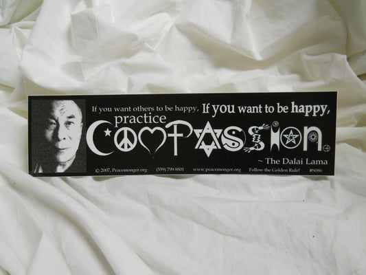 The Dali Lama Quote Sticker - HalfMoonMusic