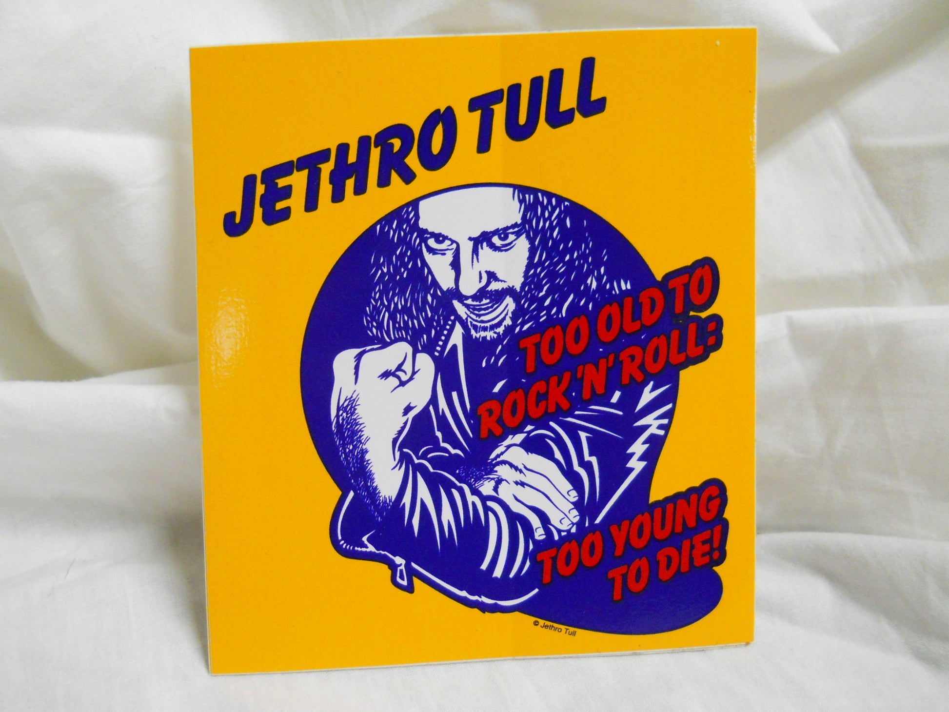 Jethro Tull Sticker - HalfMoonMusic