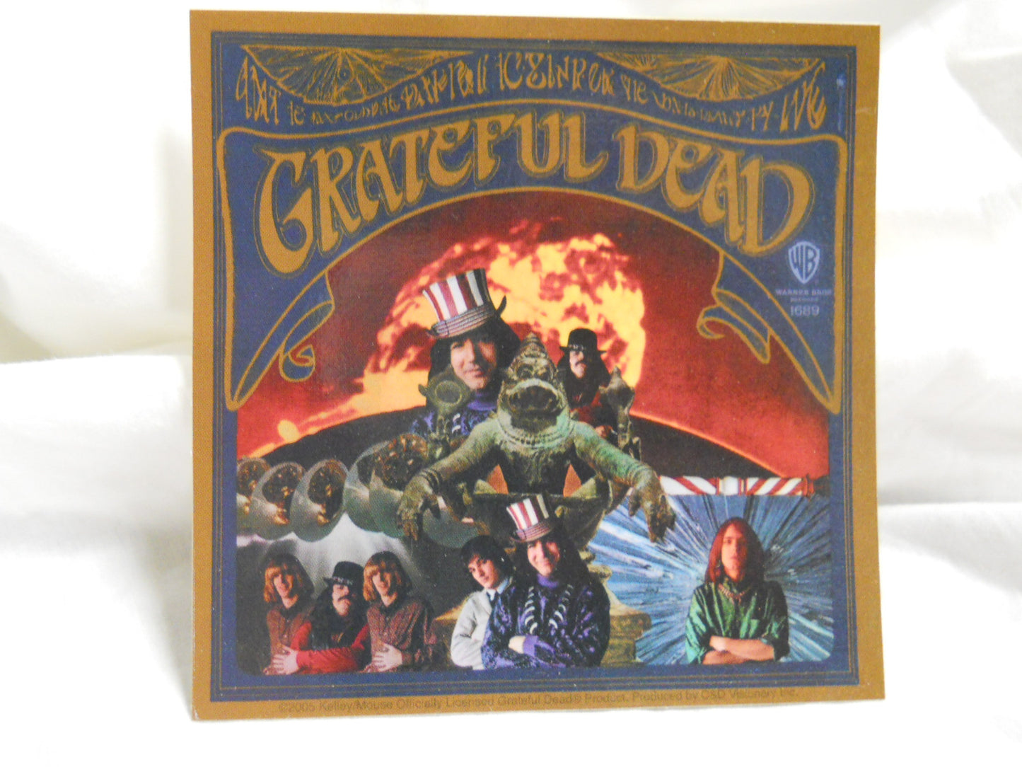 Grateful Dead 1968 Sticker - HalfMoonMusic