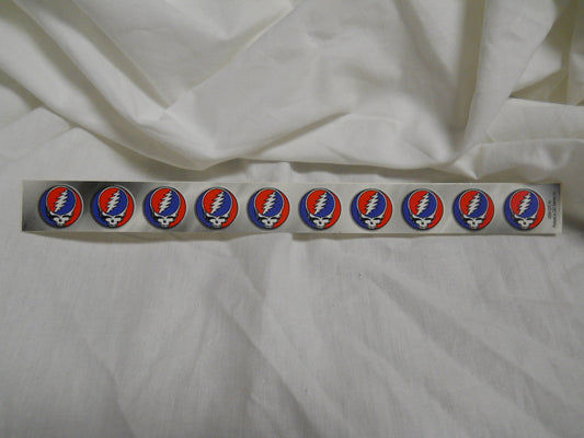 Grateful Dead Steal Your Face Sticker - HalfMoonMusic