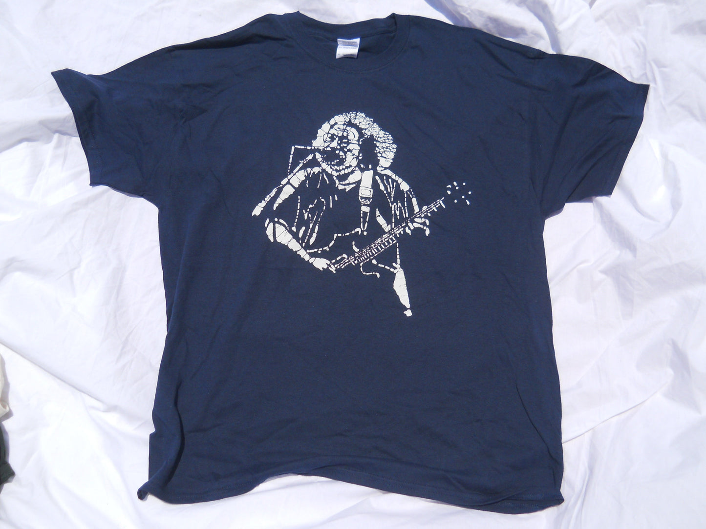 Jerry Garcia Band Batik Jerry T-shirt - HalfMoonMusic