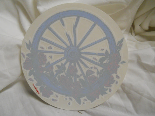 Grateful Dead The Wheel Window Sticker - HalfMoonMusic