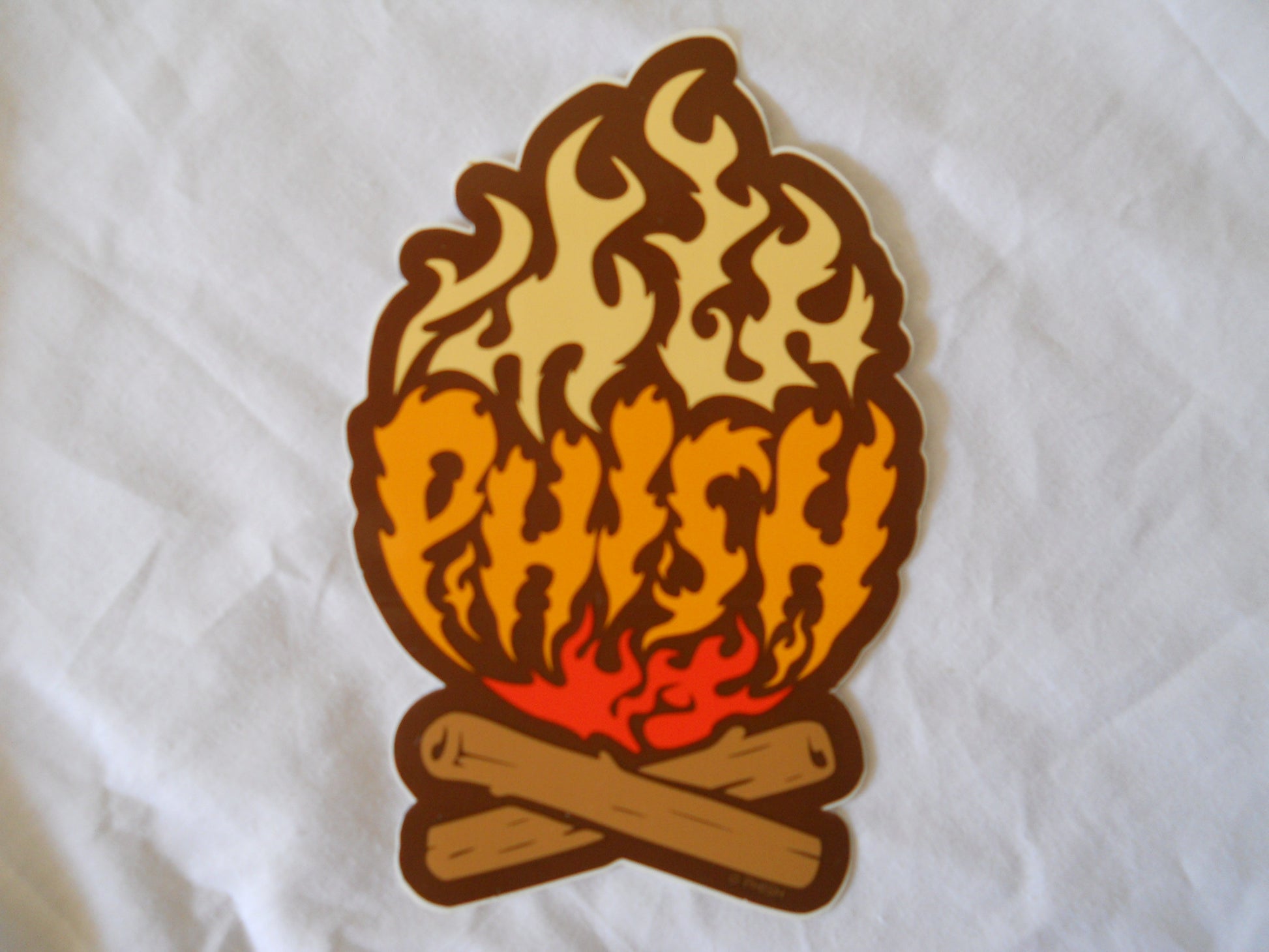 Phish Campfire Sticker - HalfMoonMusic