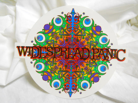 Widespread Panic Snowflake Sticker - HalfMoonMusic