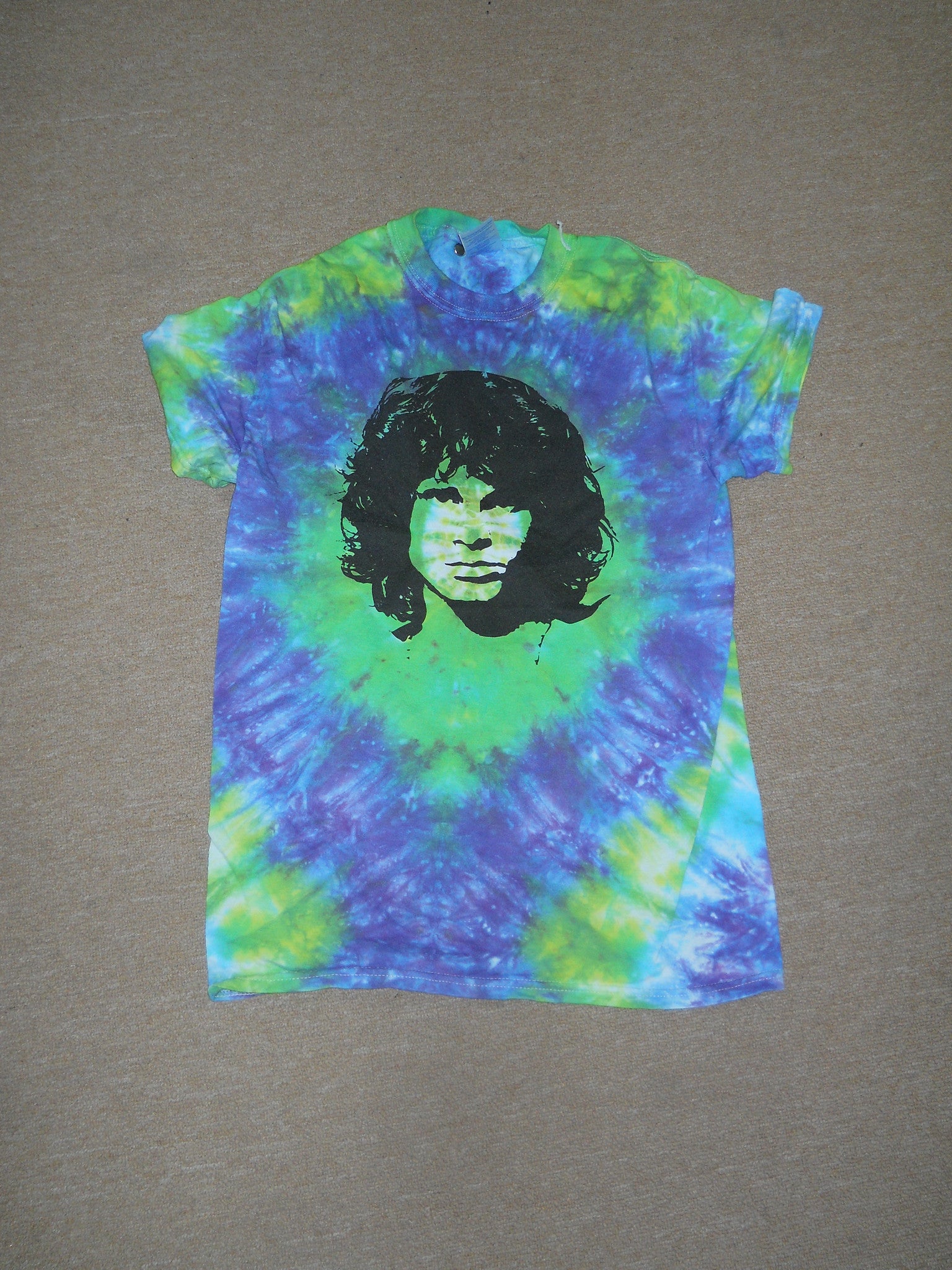 The Doors Jim Morrison Tie-dye T-shirt - HalfMoonMusic