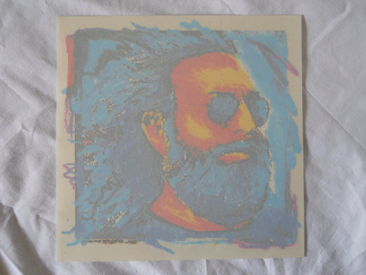 Jerry Garcia Window Sticker - HalfMoonMusic