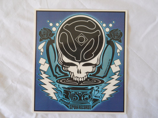 Grateful Dead Spun Dead Sticker - HalfMoonMusic