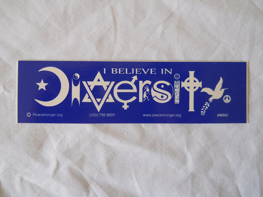 Diversity Sticker - HalfMoonMusic
