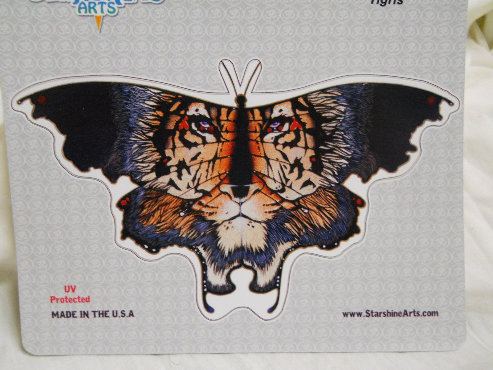 Psychedelic Tiger Winged Butterfly - HalfMoonMusic
