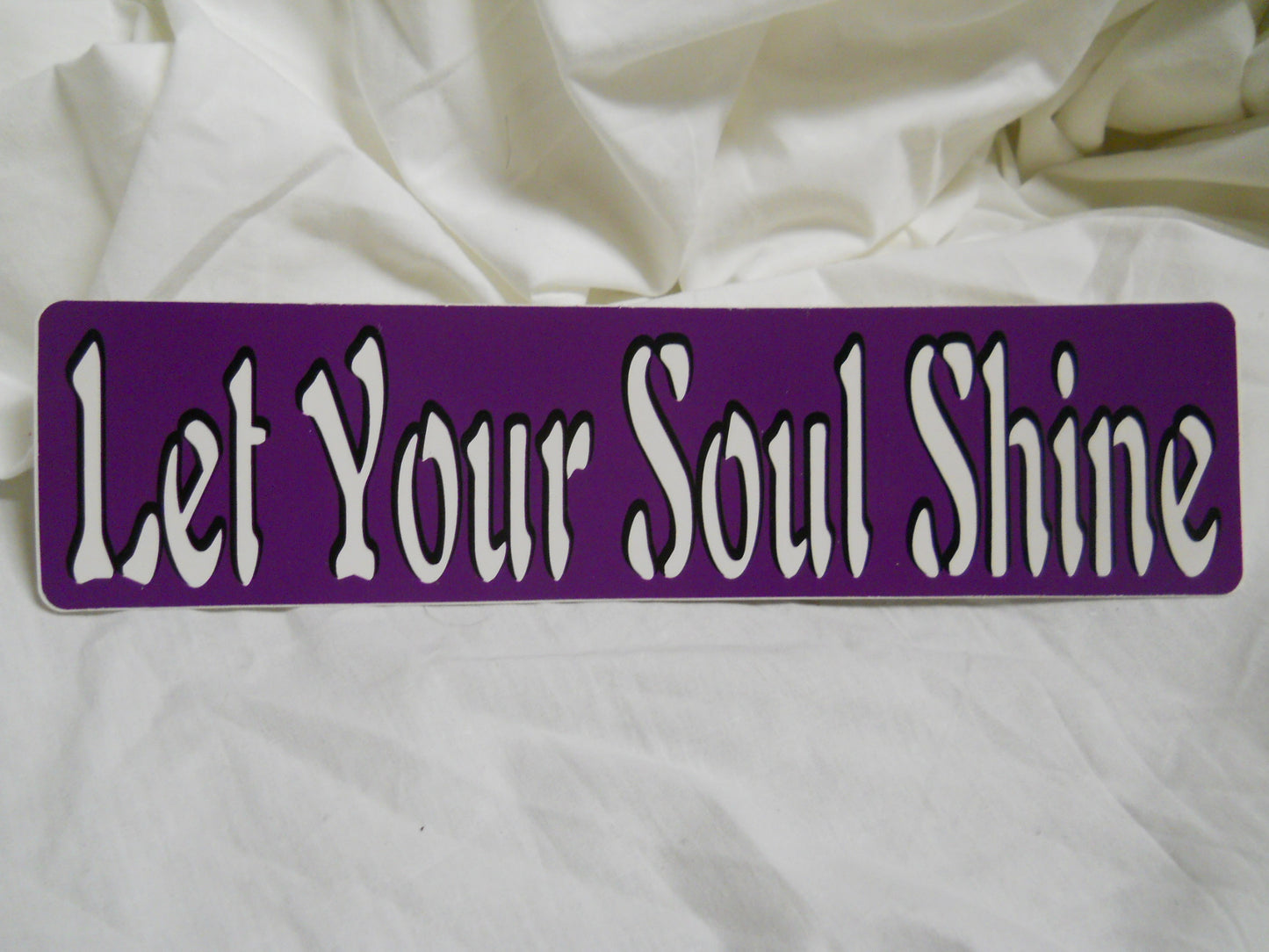 Let Your Soul Shine Sticker - HalfMoonMusic
