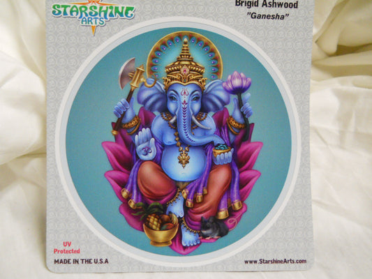Ganesha Sticker - HalfMoonMusic