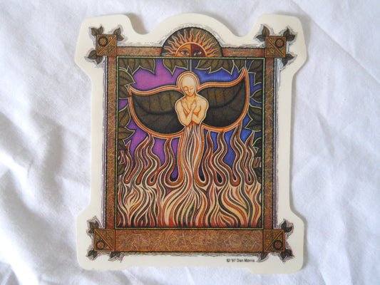 Leaf Wing Angel Sticker - HalfMoonMusic